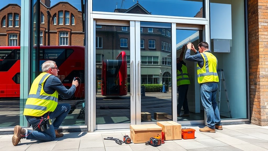 Automatic Door Installation Dunstable