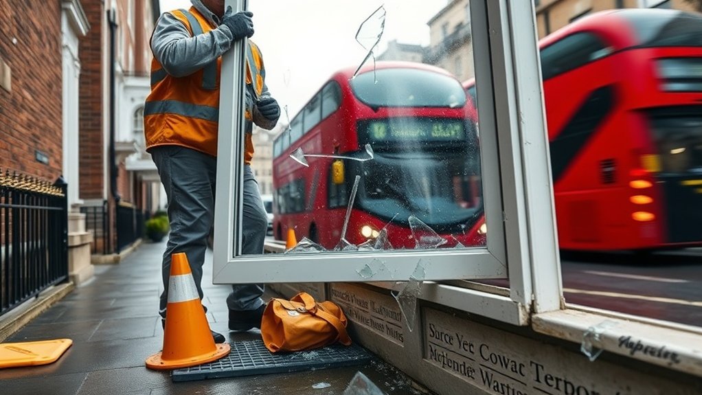 Broken Glass Replacement Dunstable