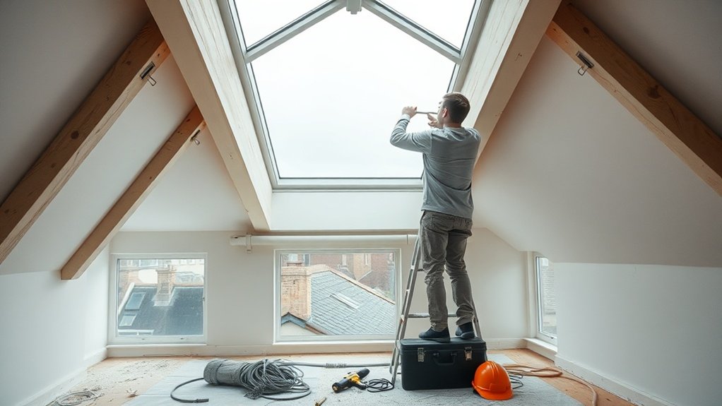 Electric Skylight Installation Dunstable