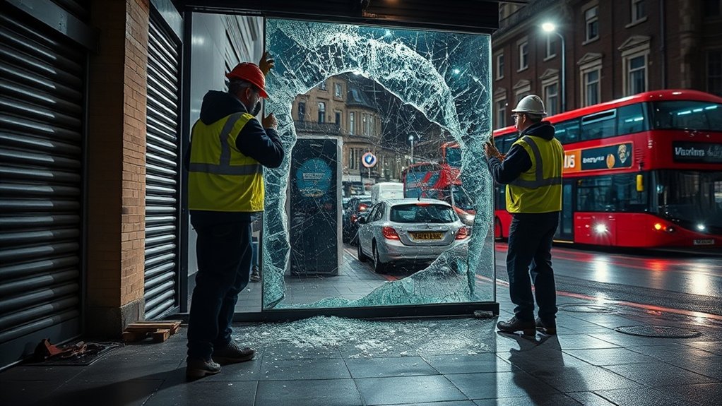 Emergency Shop Front Repair Dunstable