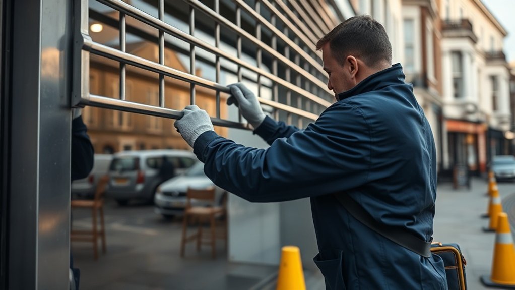 Security Grille Installation Dunstable