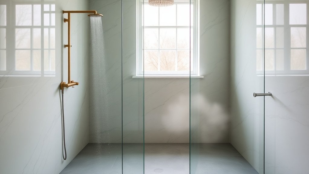 Wet Room Glass Panels Dunstable